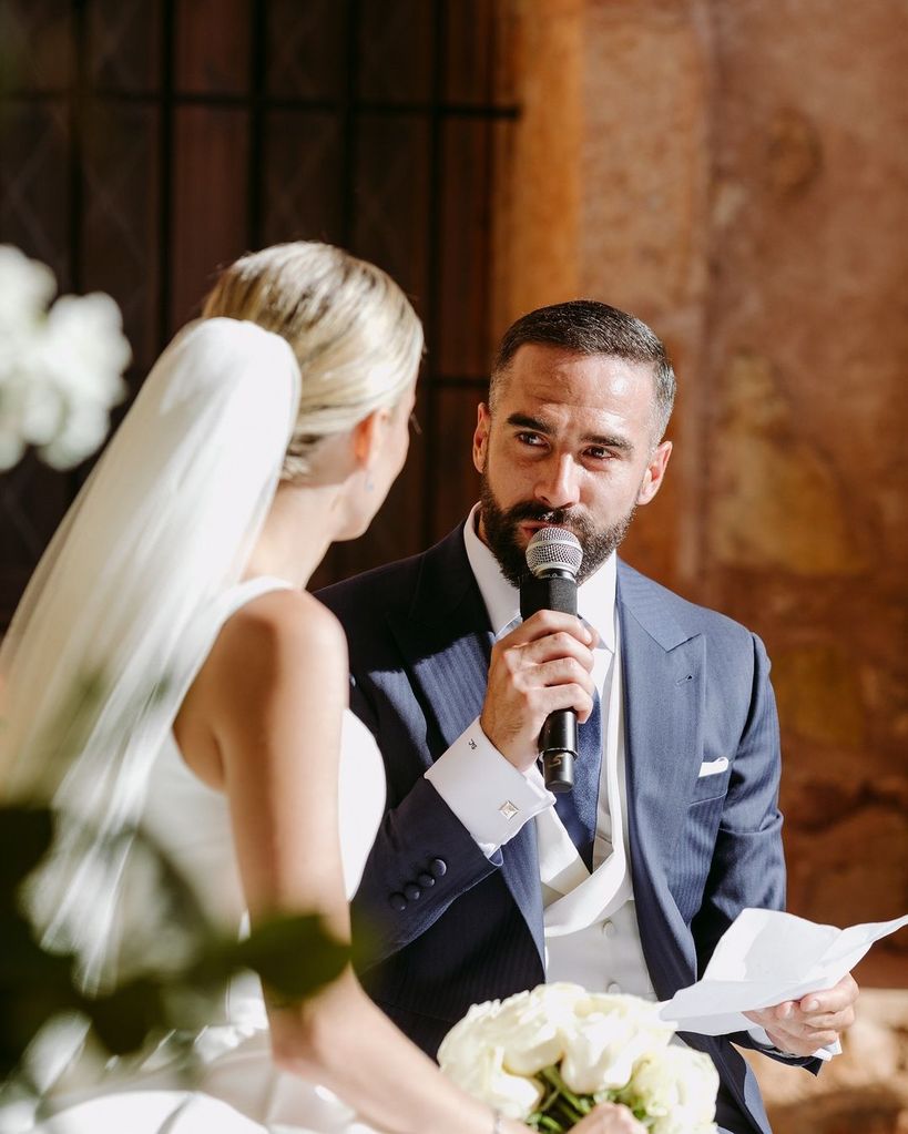 Carvajal y su mujer acaban de cumplir dos años de casados