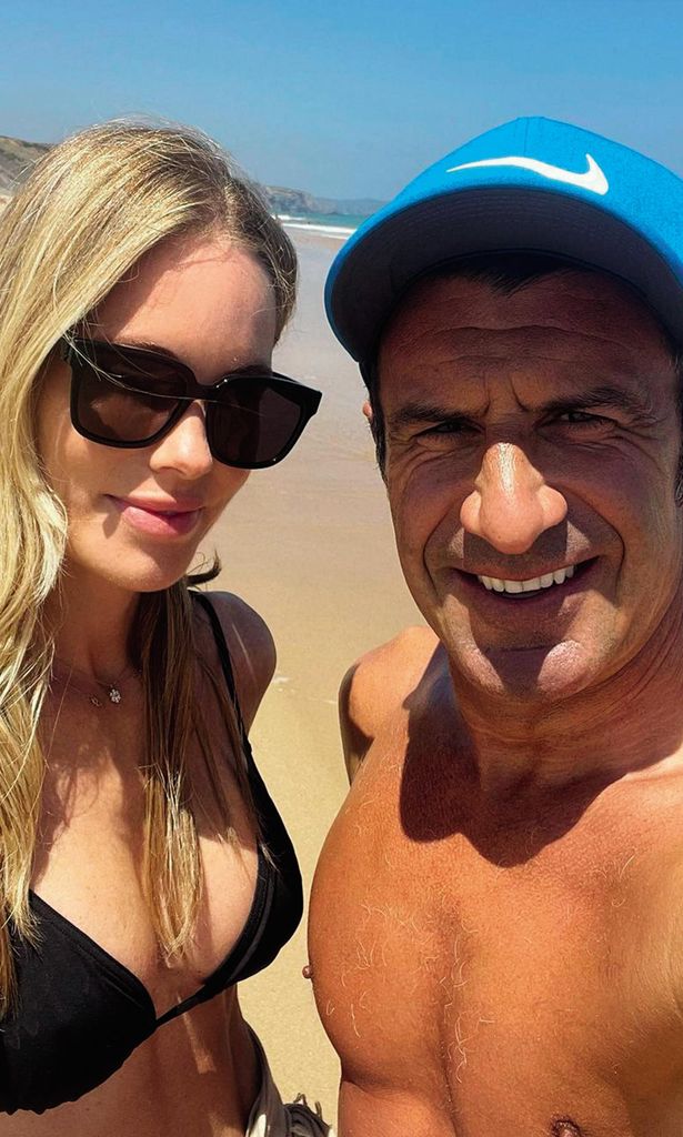 Luis Figo Y Helen Svedin HOLA 4074