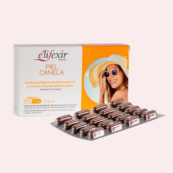 Esenciall Piel Canela: Cápsulas bronceadoras