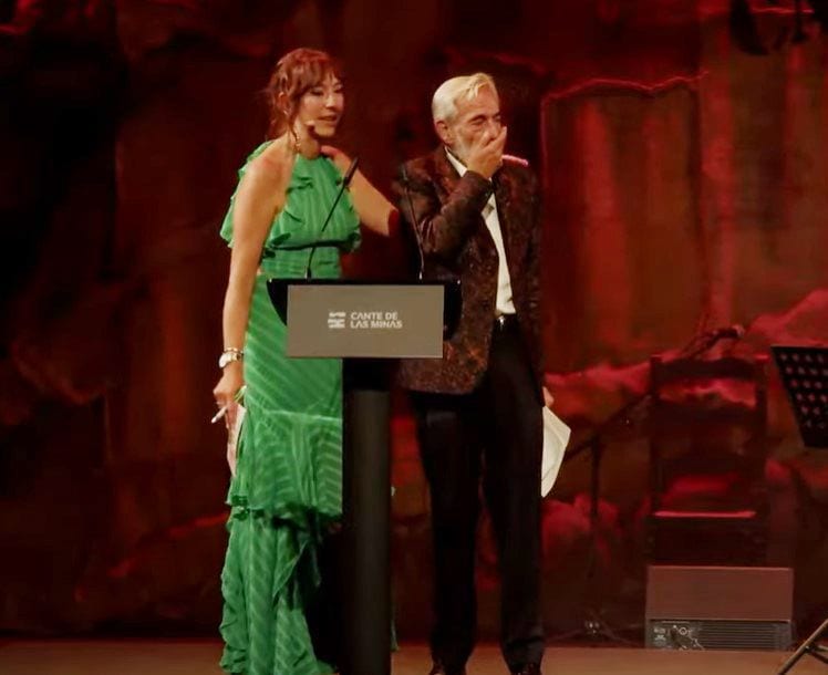 Imanol Arias, pregonero del Festival Internacional del Cante de las Minas