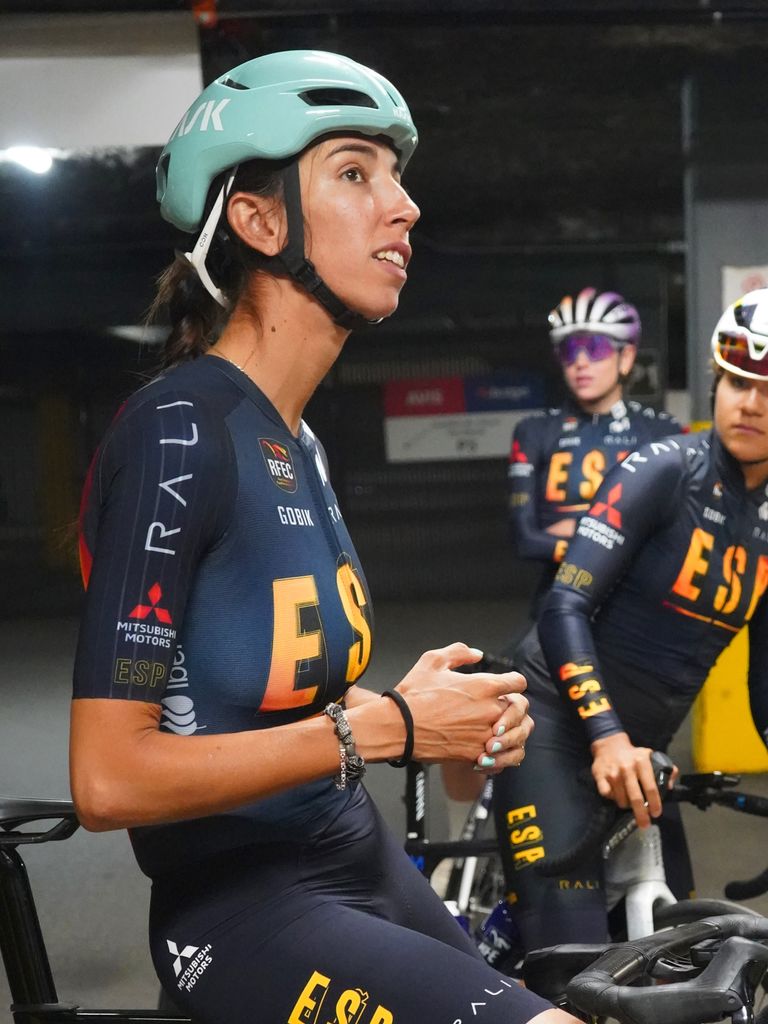 La ciclista Sandra Alonso