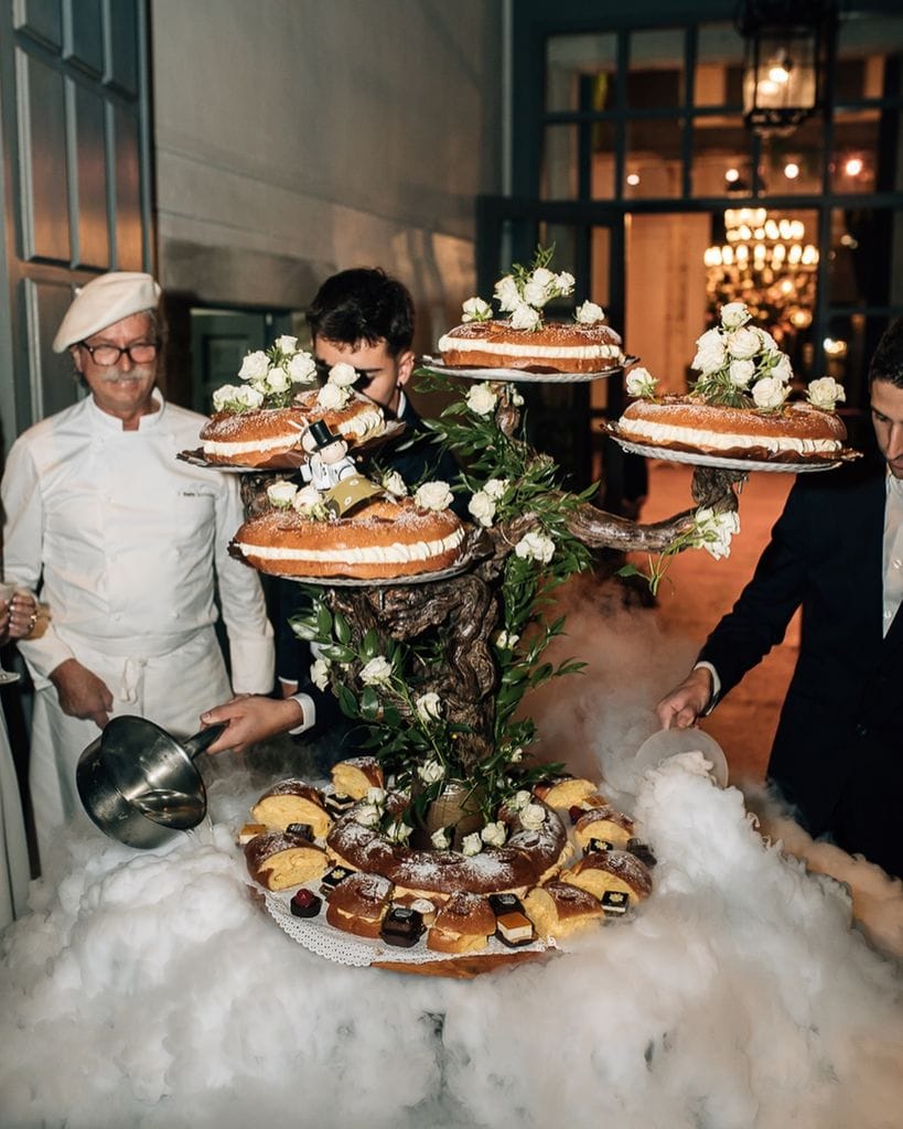Tartas de boda roscón de reyes