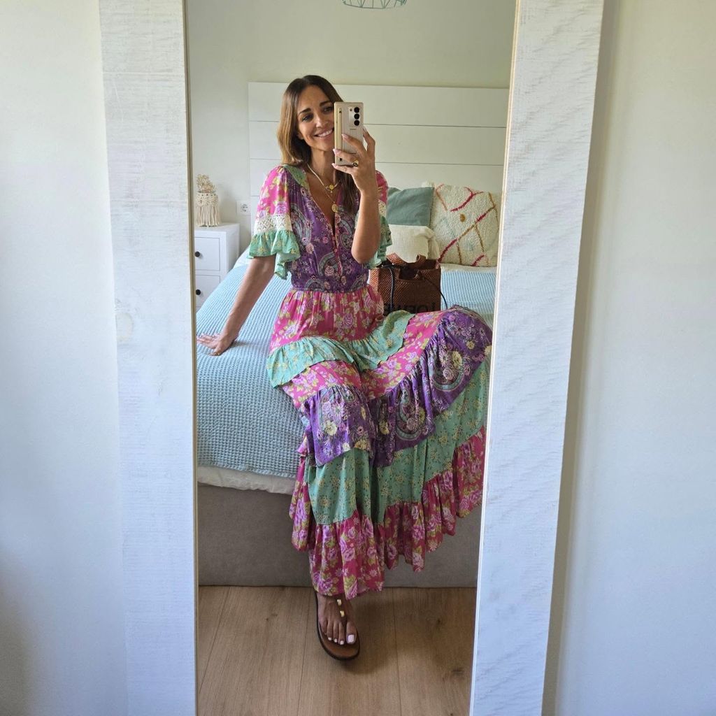 Paula Echevarría en la habitación