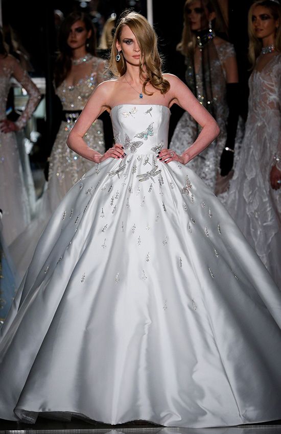 Vestido de novia Reem Acra y Tiffany and Co
