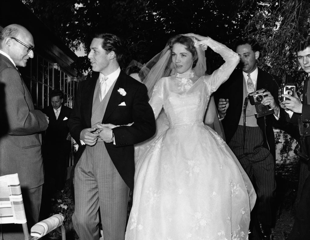 Boda de Julie Andrews y Tony Walton Mary Poppins