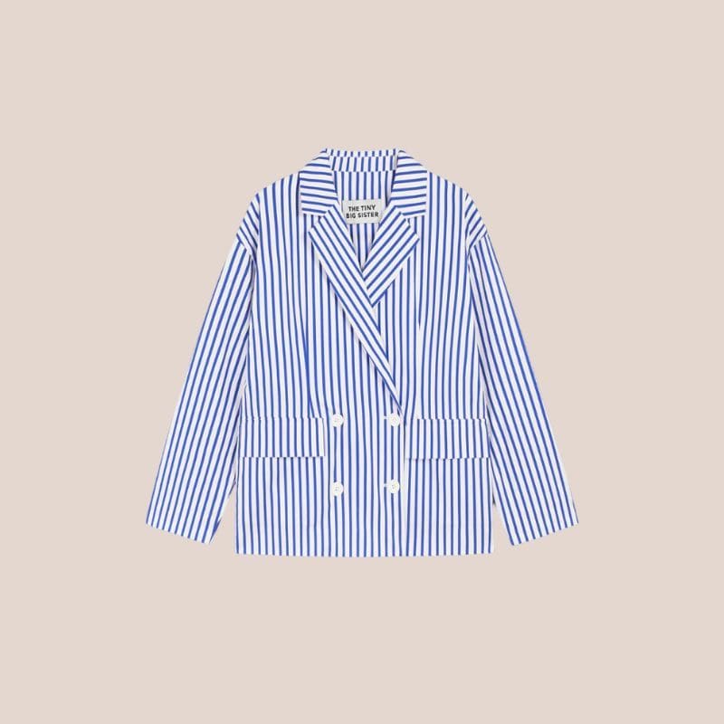 blazer de rayas