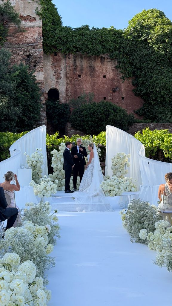 La boda de la actriz e influencer Noemí Hooper