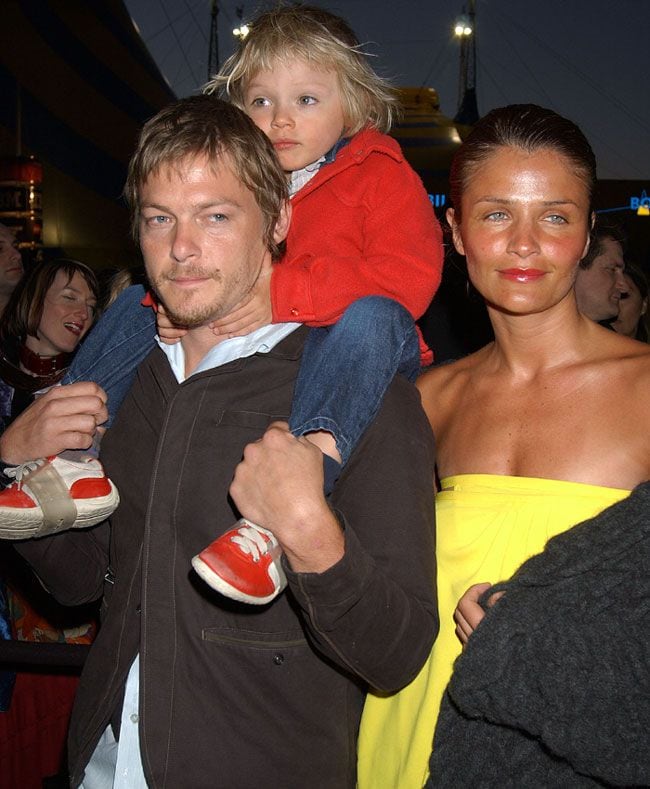 Helena Christensen y Norman Reedus