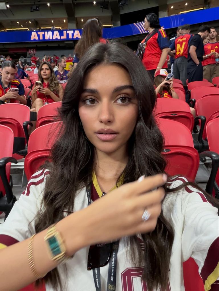 Inés García, la novia de Lamine Yamal.