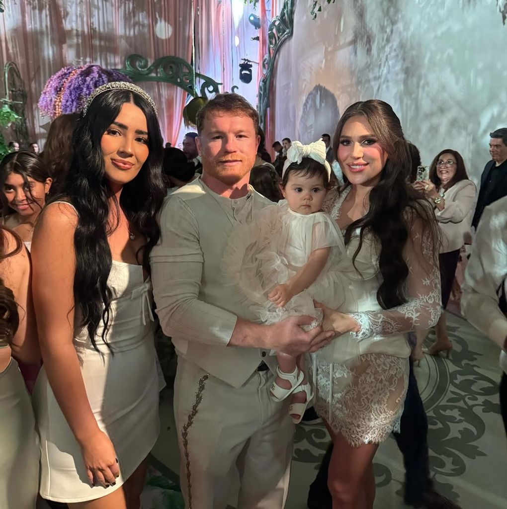 Así fue la lujosa fiesta del bautizo de Eva Victoria, la hija menor de Saúl Canelo Álvarez y Fernanda Gómez 