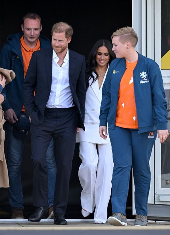 Los duques de Sussex en La Haya