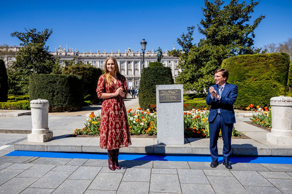 Amalia de Holanda en Madrid