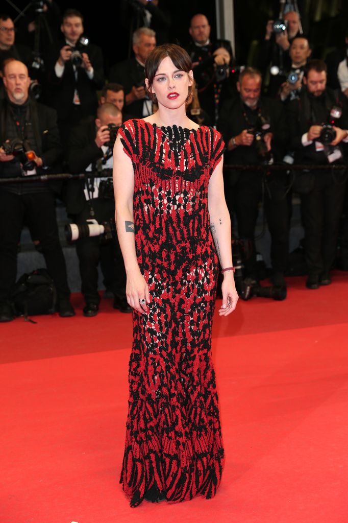 Kristen Stewart en la alfombra roja del Festival de Cannes 2026.