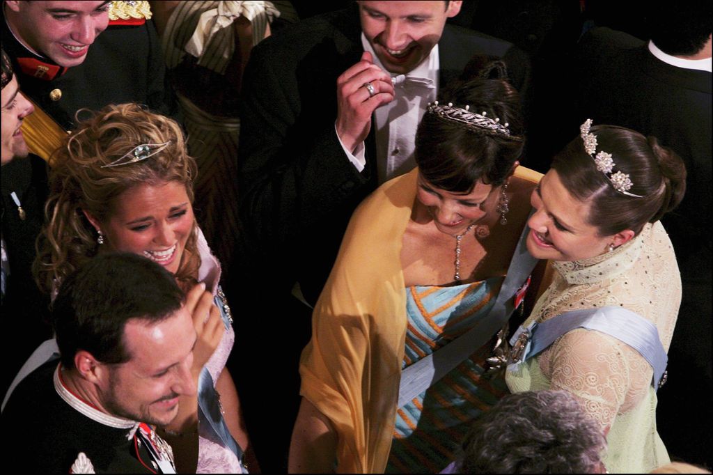 Victoria de Suecia y Marta Luisa de Noruega