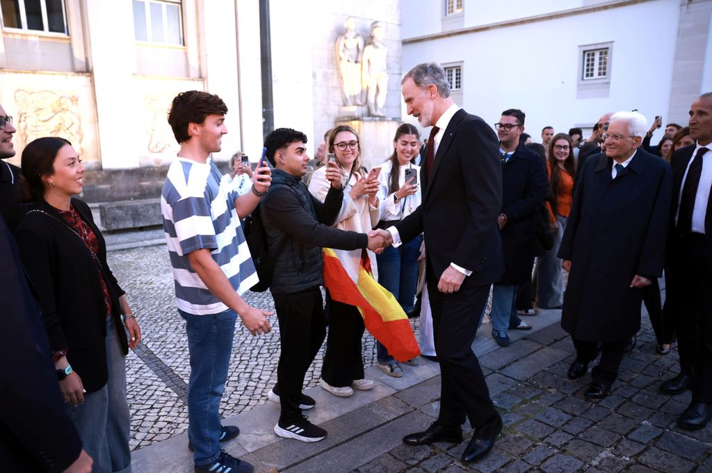 El rey Felipe VI es investido doctor honoris causa por la Universidad de Coimbra 