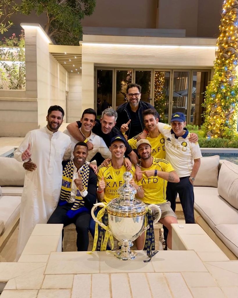 Cristiano Ronaldo se coronó campeón de la Saudi Pro League con el Al-Nassr.