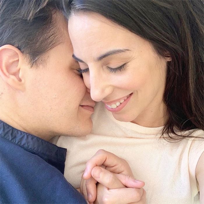 Christian Gálvez y Almudena Cid