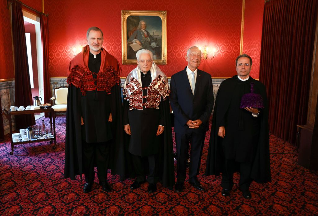 El rey Felipe VI es investido doctor honoris causa por la Universidad de Coimbra 