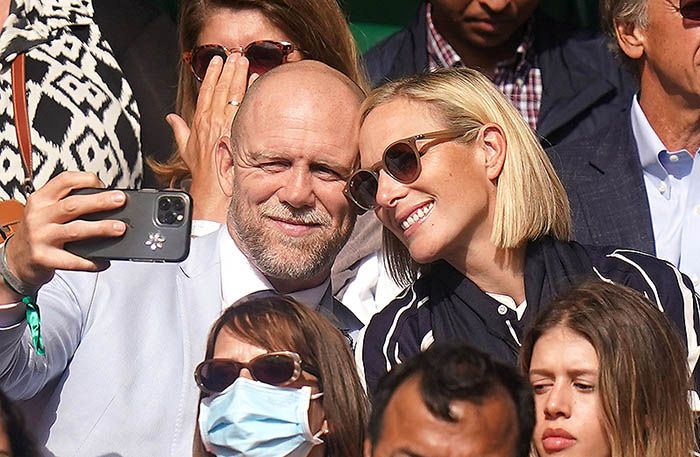 Mike y Zara Tindall