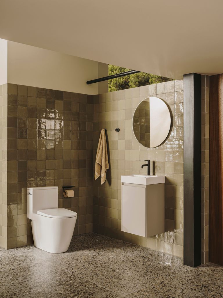 Lavabo mural para baños de pocas dimensiones