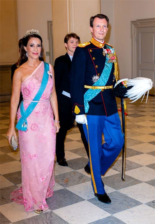 Joaquín de Dinamarca y su esposa Marie