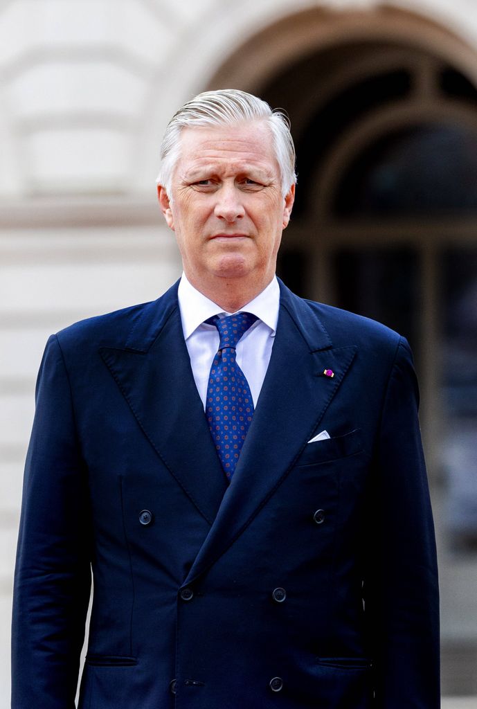 El rey Felipe de Bélgica en un acto oficial en marzo de 2025