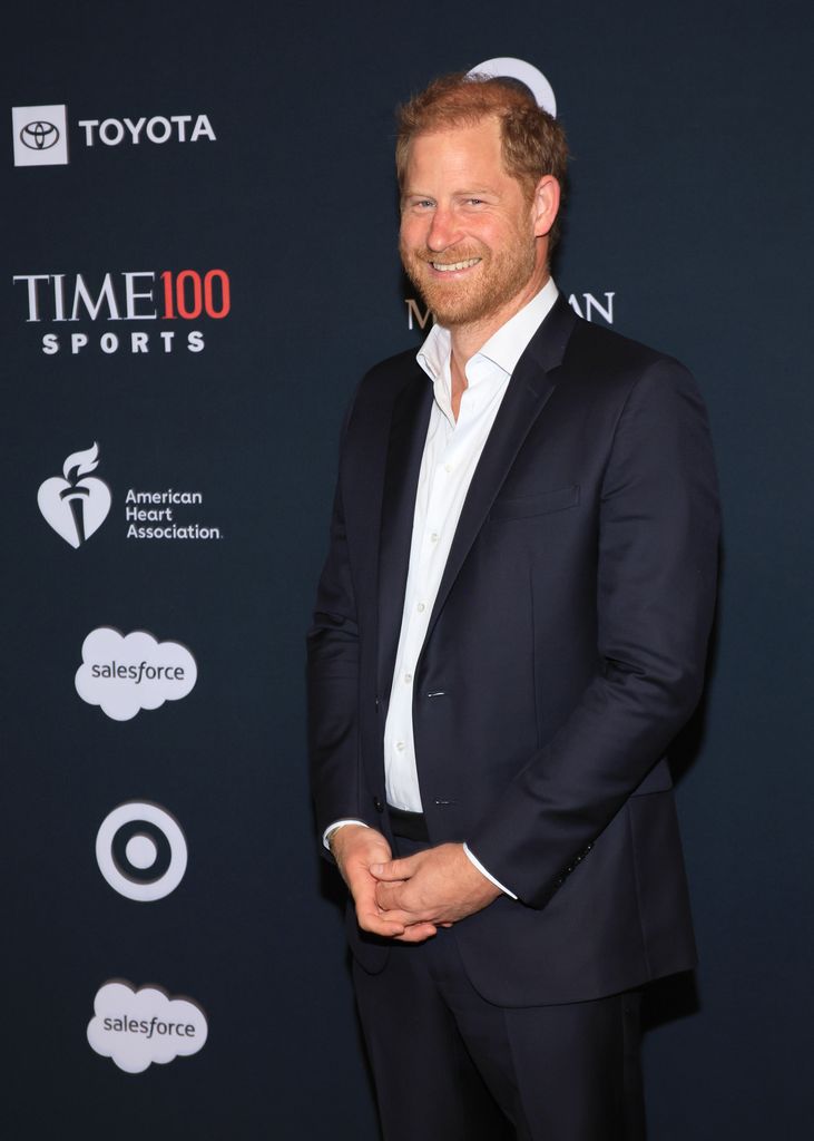 El príncipe Harry en TIME100 Sports Gala en Nueva York este 16 de julio