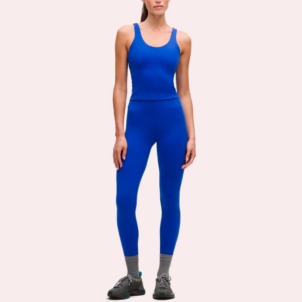 Conjunto lululemon camiseta con sujetador Glow Up™ y leggings Wunder Train