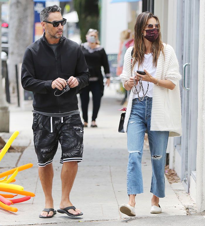 Alessandra Ambrosio y Richard Lee