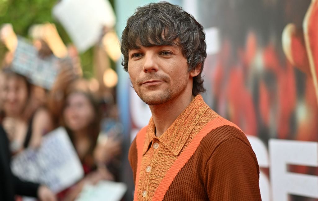 Louis Tomlinson en una premiere