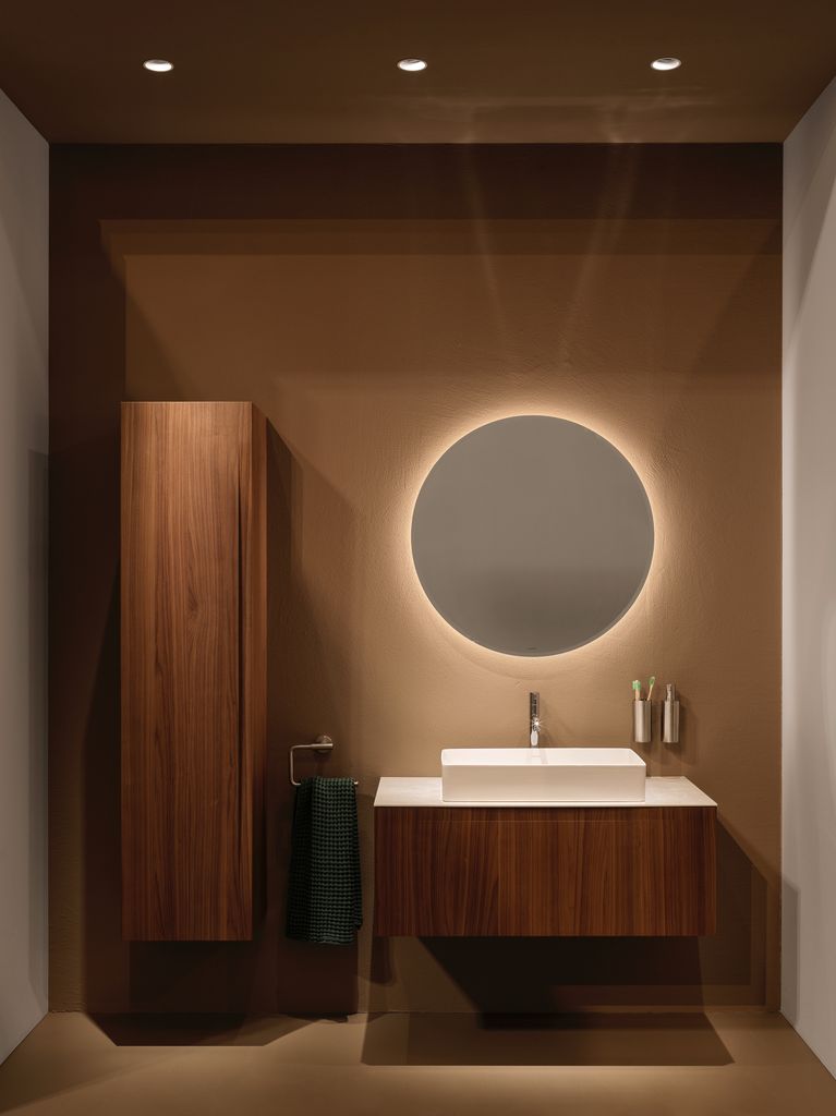Mueble de lavabo de madera
