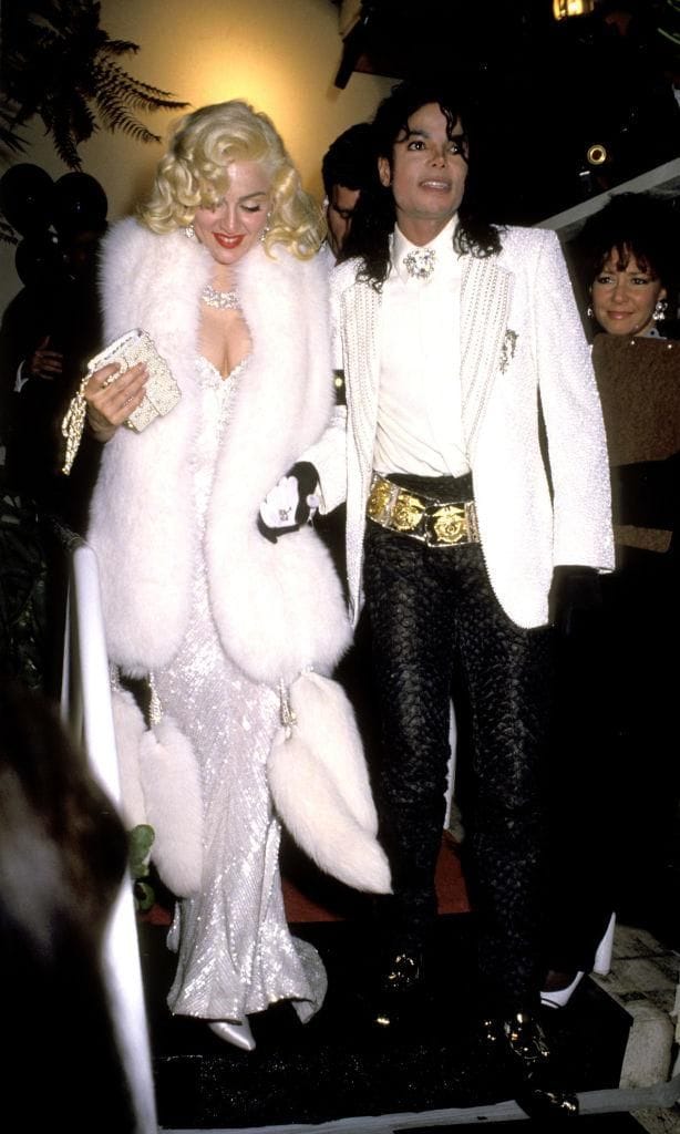madonna con michael jackson