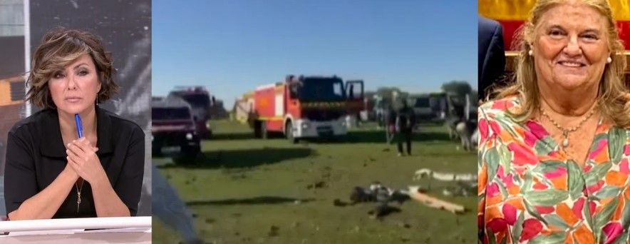 Imagen difundida en 'Y ahora Sonsoles' de la madre de Ana Román, quien se desplazaba a Sevilla para asistir a la boda de su hija y sigue desaparecida
