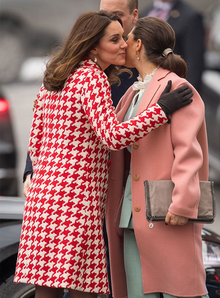 Kate Middleton, Princesa Victoria de Suecia