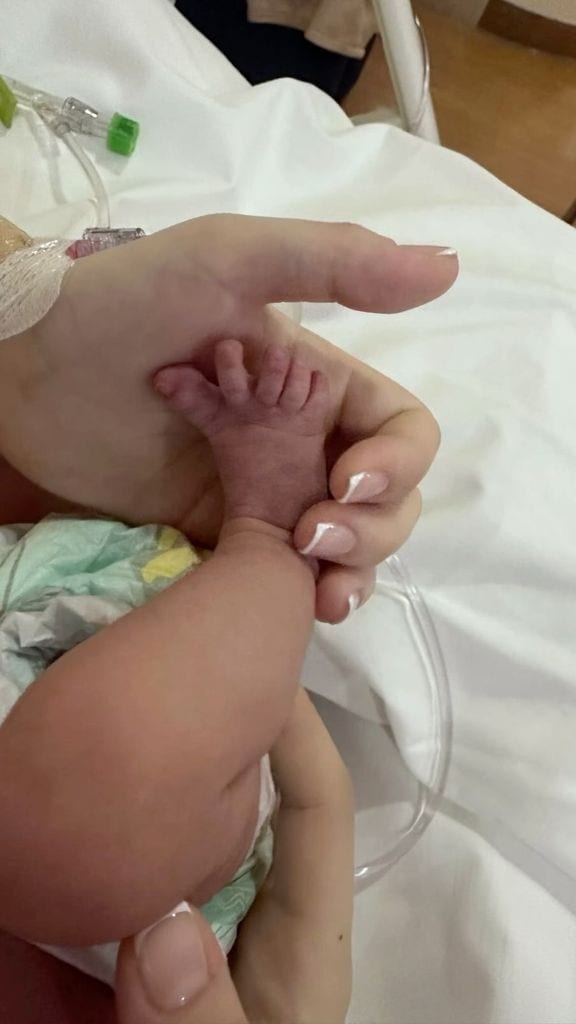 Tessa, bebé de José Eduardo Derbez