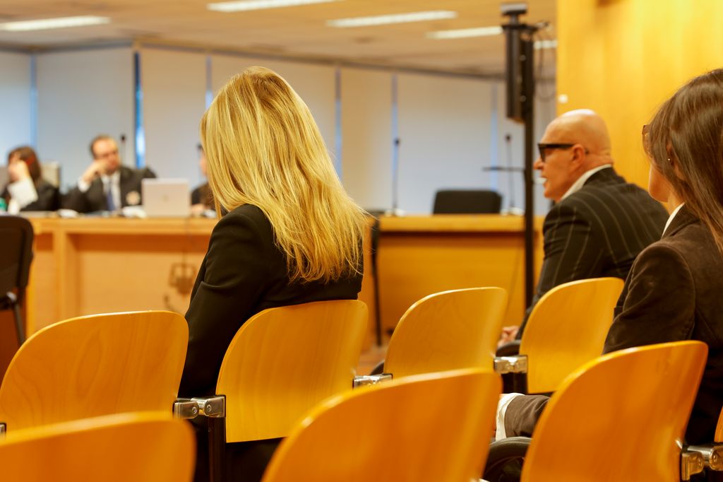 Makoke y Kiko Matamoros, declarando el pasado 17 de abril en Madrid