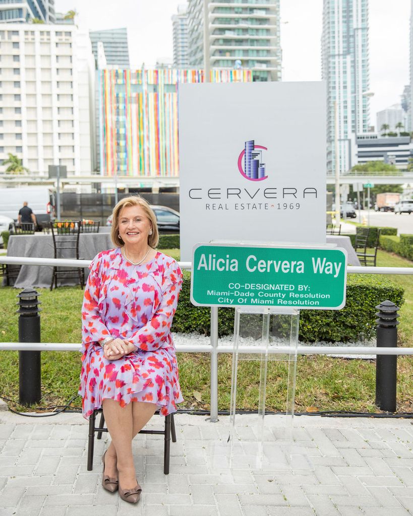 La pionera inmobiliaria de origen peruano, Alicia Cervera.