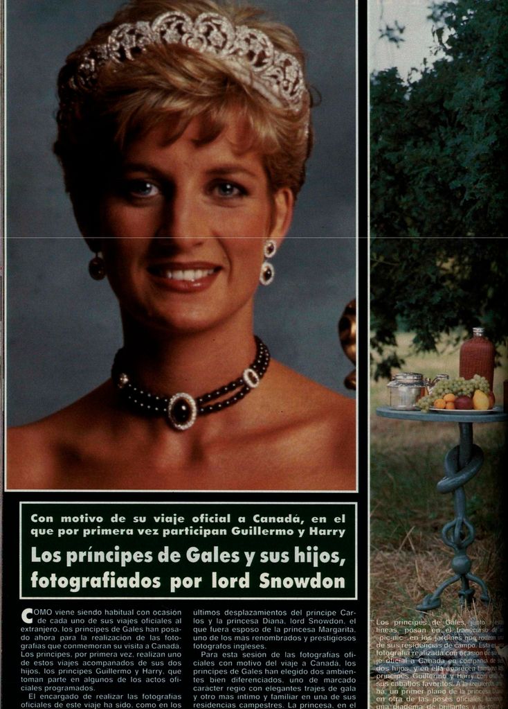 Diana de Gales octubre 1991