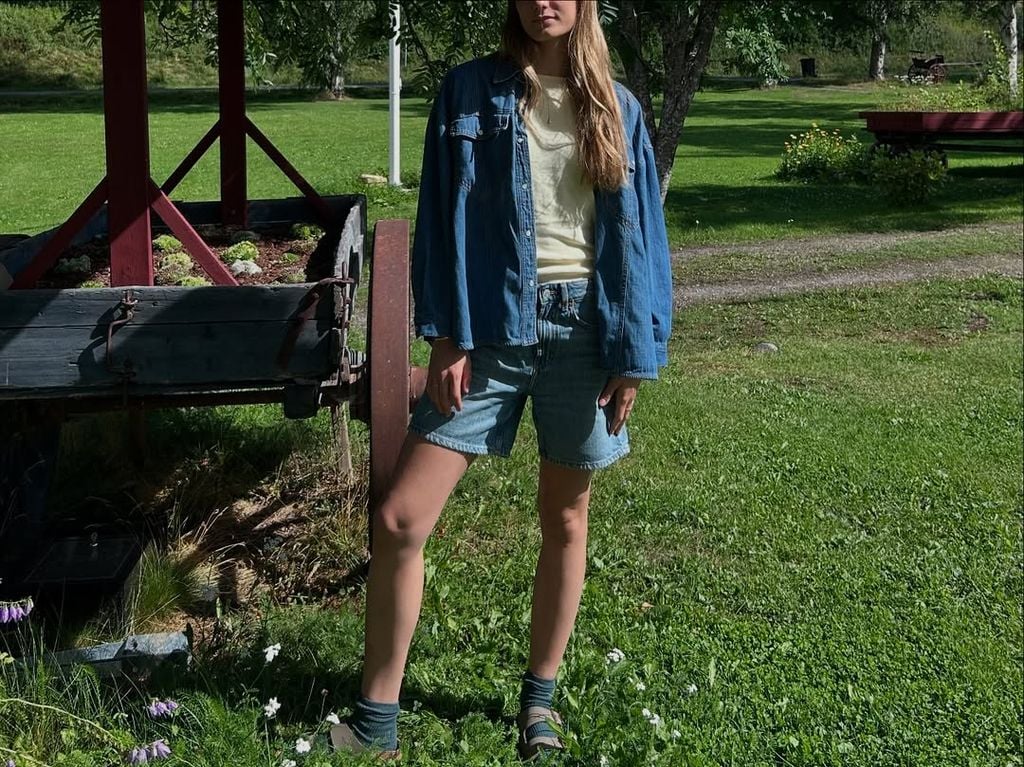 Daniela y Martina Svedin Figo disfrutan de unas idílicas vacaciones en Suecia, el país de su madre