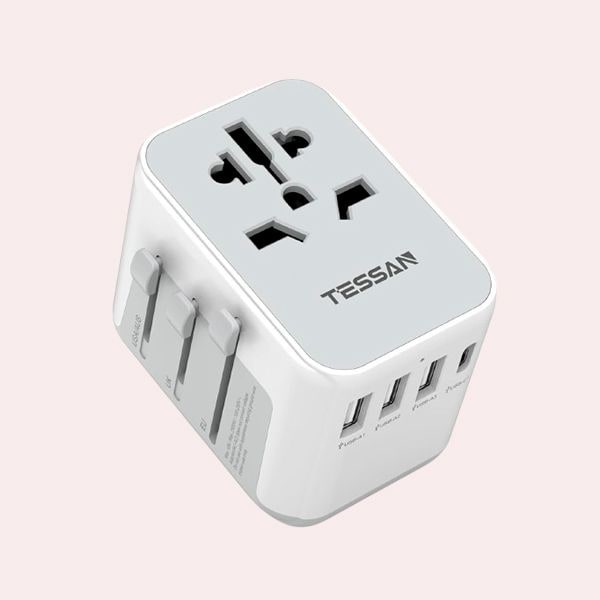 TESSAN Adaptador Enchufe Universal