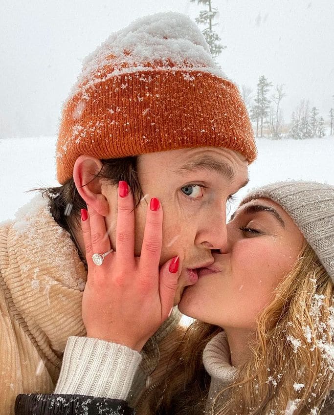 Chloe y Scotty, comprometidos