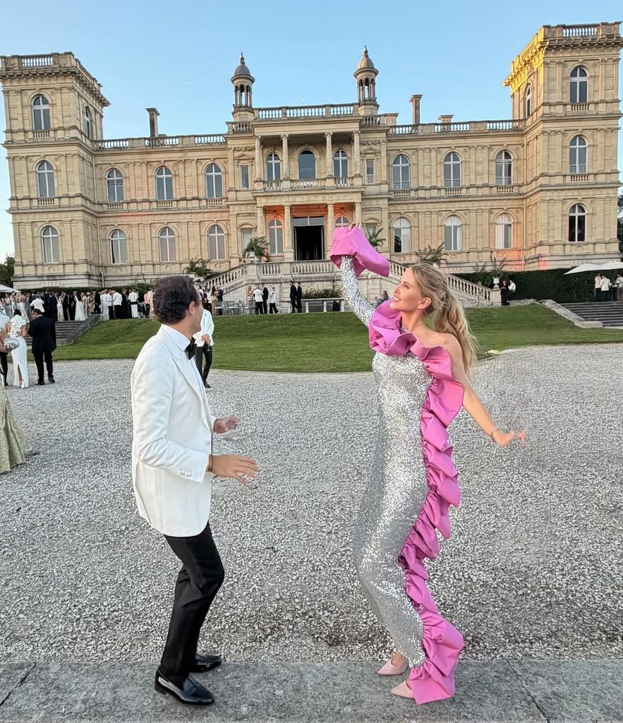 Vega Royo Villanova eligió un vestido de Encinar Brand