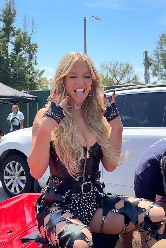 La radical transformación de Sydney Sweeney a estrella de rock para su nuevo proyecto