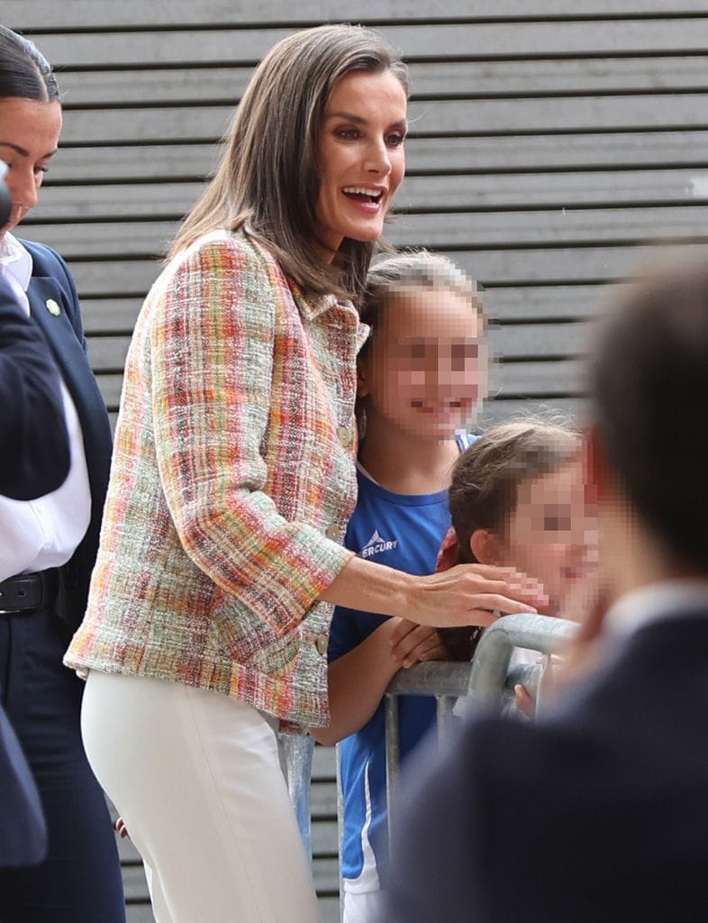 Reina Letizia fútbol look