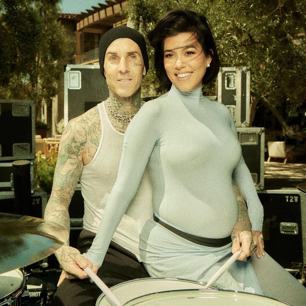 Kourtney Kardashian y Travis Barker
