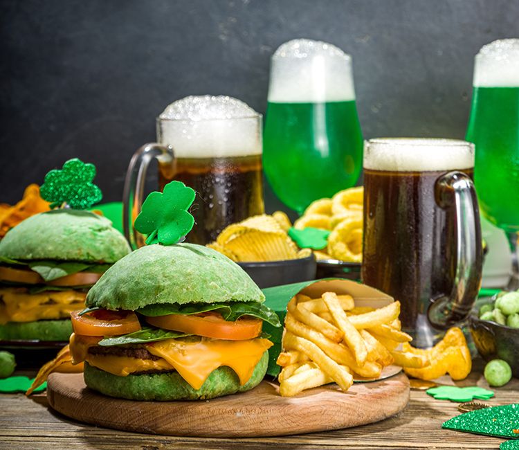 Día San Patricio, St Patrick`s Day, Comida, Bebida