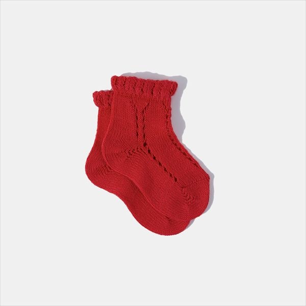 calcetines rojos nina