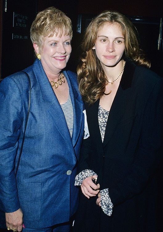 Julia Roberts y su madre 