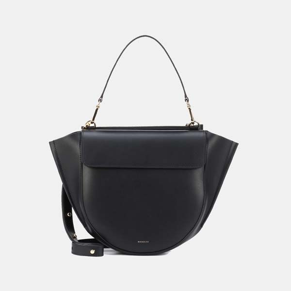 bolso negro piel wandler
