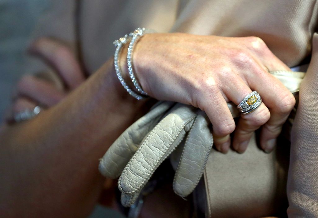 El anillo de la reina Máxima, la piedra más significtiva